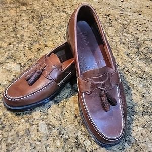 Men's Bass Bennett Leather Loafers 10M